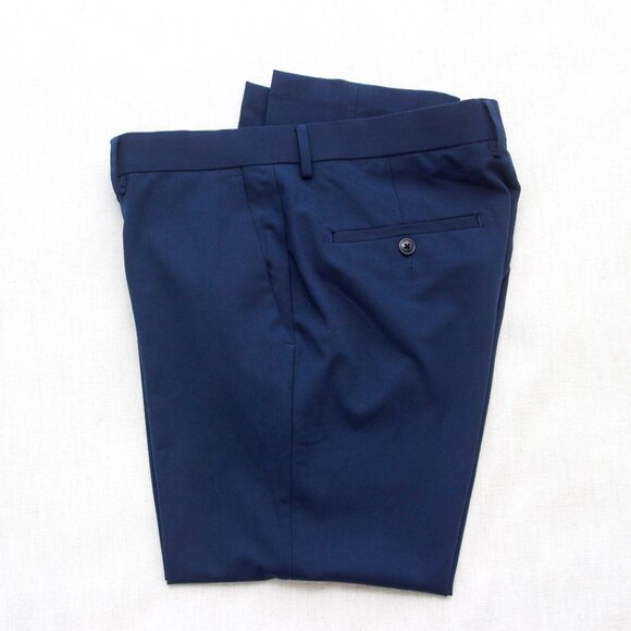 Kenneth‎ Cole Reaction Men's Dress Pants Blue 34Wx32L E02119 - Picture 3 of 9